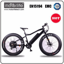 Motorlife / electric bicycle 2017 hot 48V lithium battery fat tire ebike